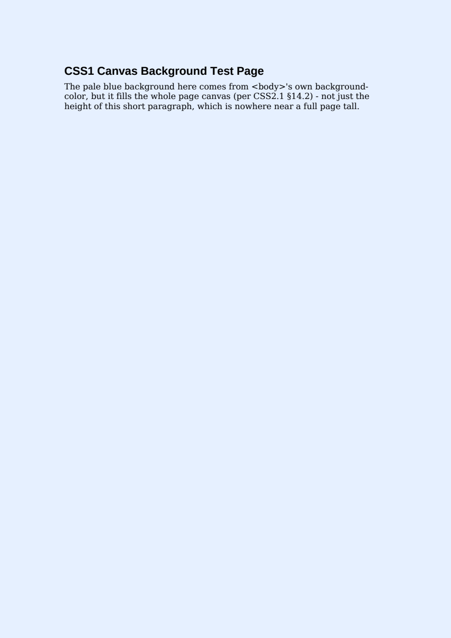 First page of the Canvas Background showcase PDF